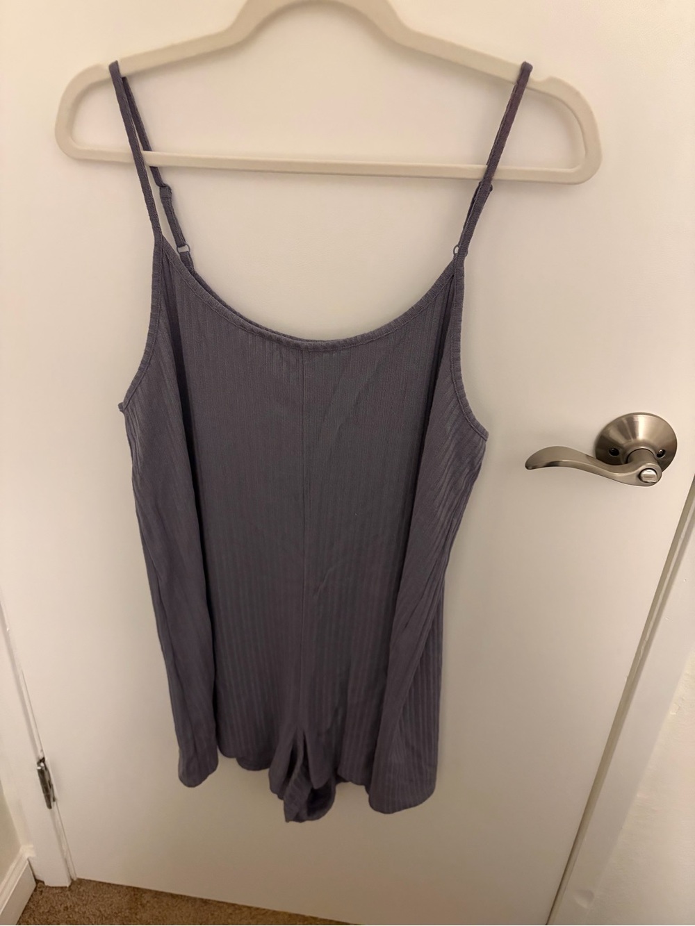 Gap -GapBody - Women's Pajama/Lounge Romper Spaghetti Strap - Grayish